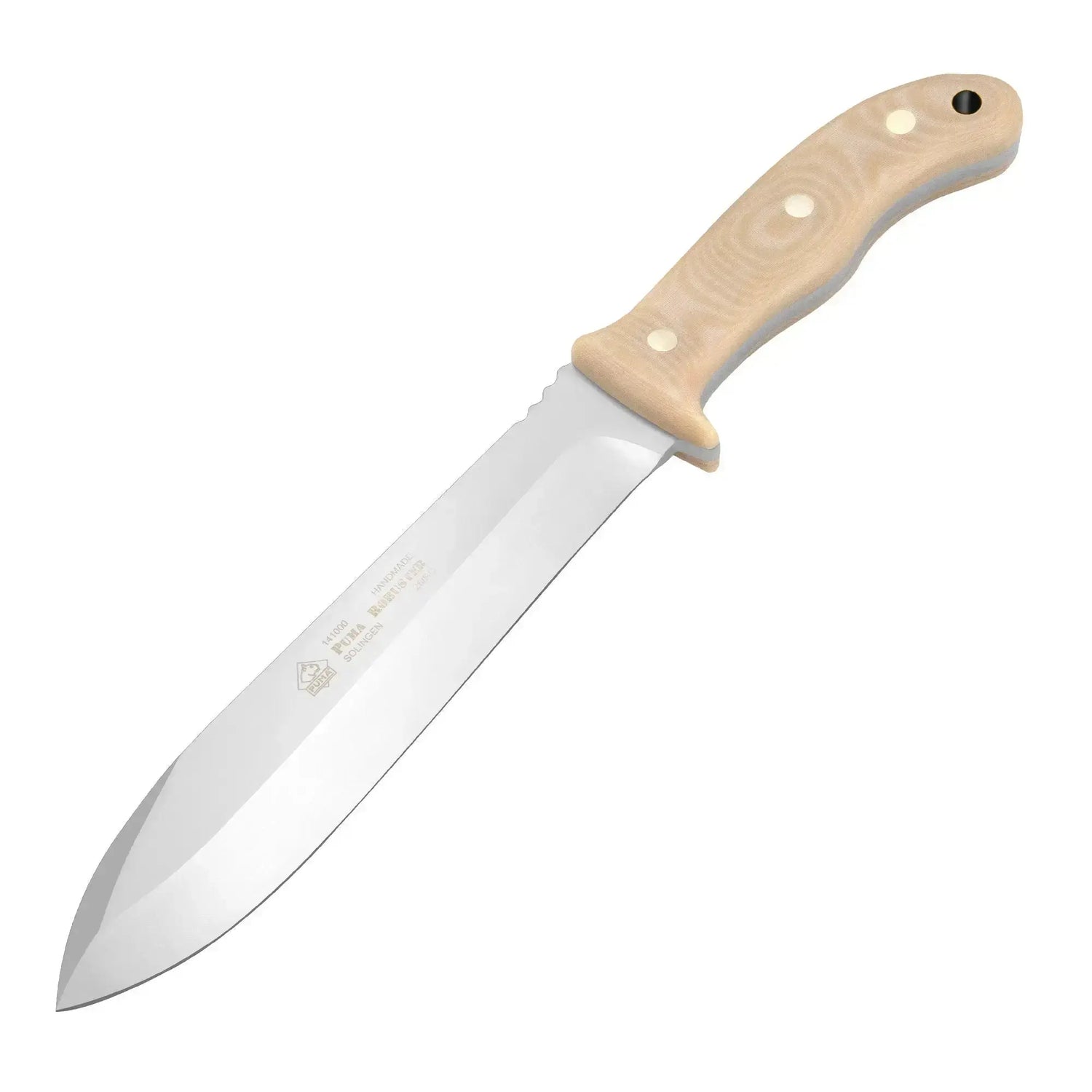 PUMA Robuster, Micarta – Survival-Messer entworfen von Tony Lennartz, gefertigt in Solingen