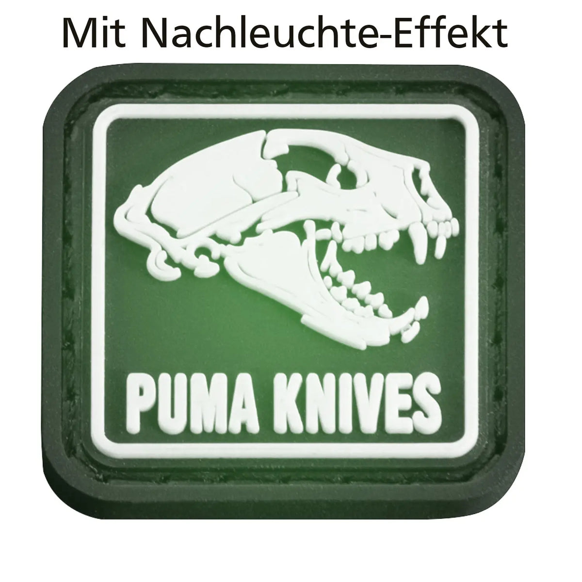 PUMA Skull GITD Patch 2,54 x 2,54 cm PUMA