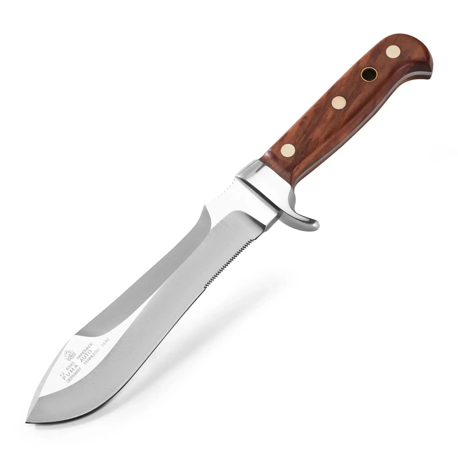 PUMA Automesser Frontansicht, legendäres Outdoor- und Jagdmesser aus Solingen