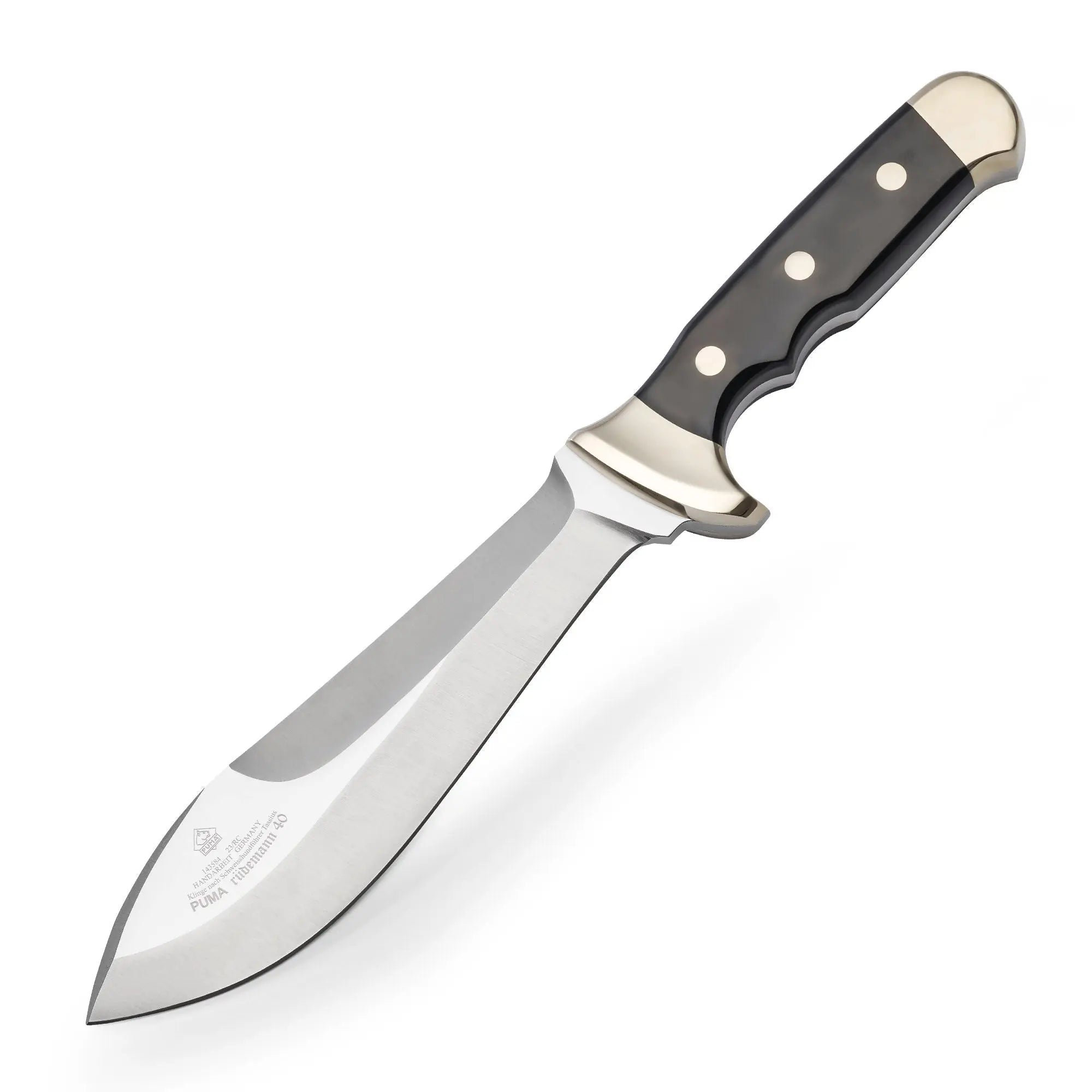 Hunting knife, outdoor knife 143584 PUMA rüdemann 40, micarta