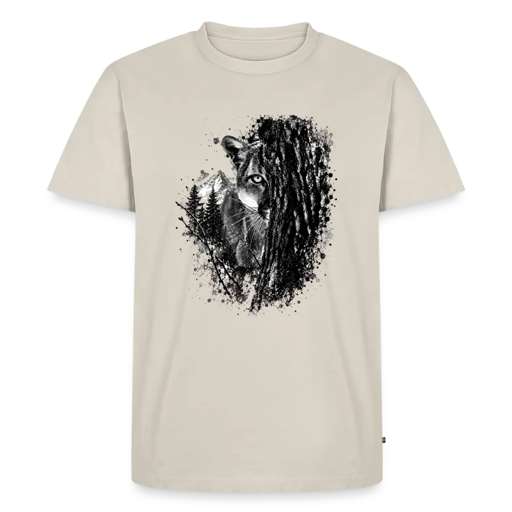 PUMA Herren Premium T-Shirt „Lauernder Puma