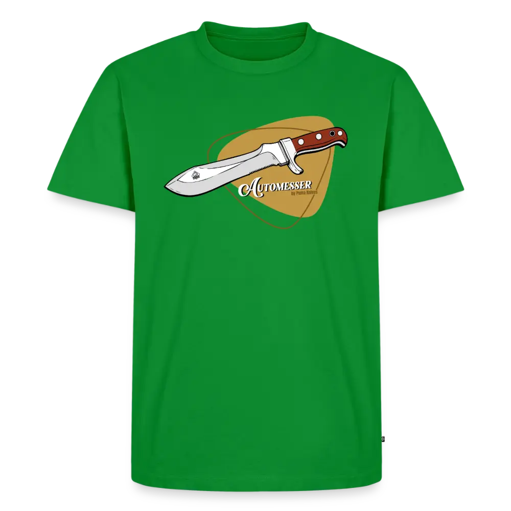 Men’s Premium T-Shirt PUMA Automesser Retrodesign - green