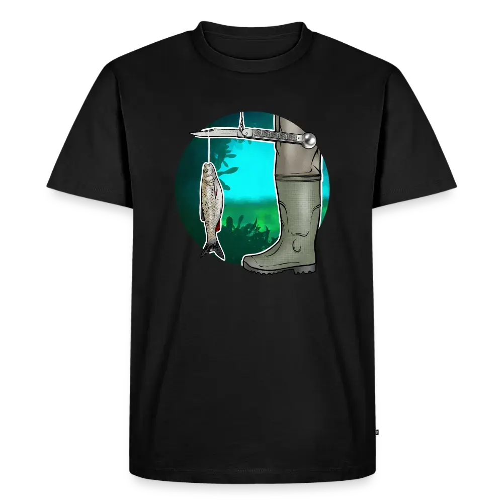 PUMA Herren Premium T-Shirt „Waagemesser – Petri Heil