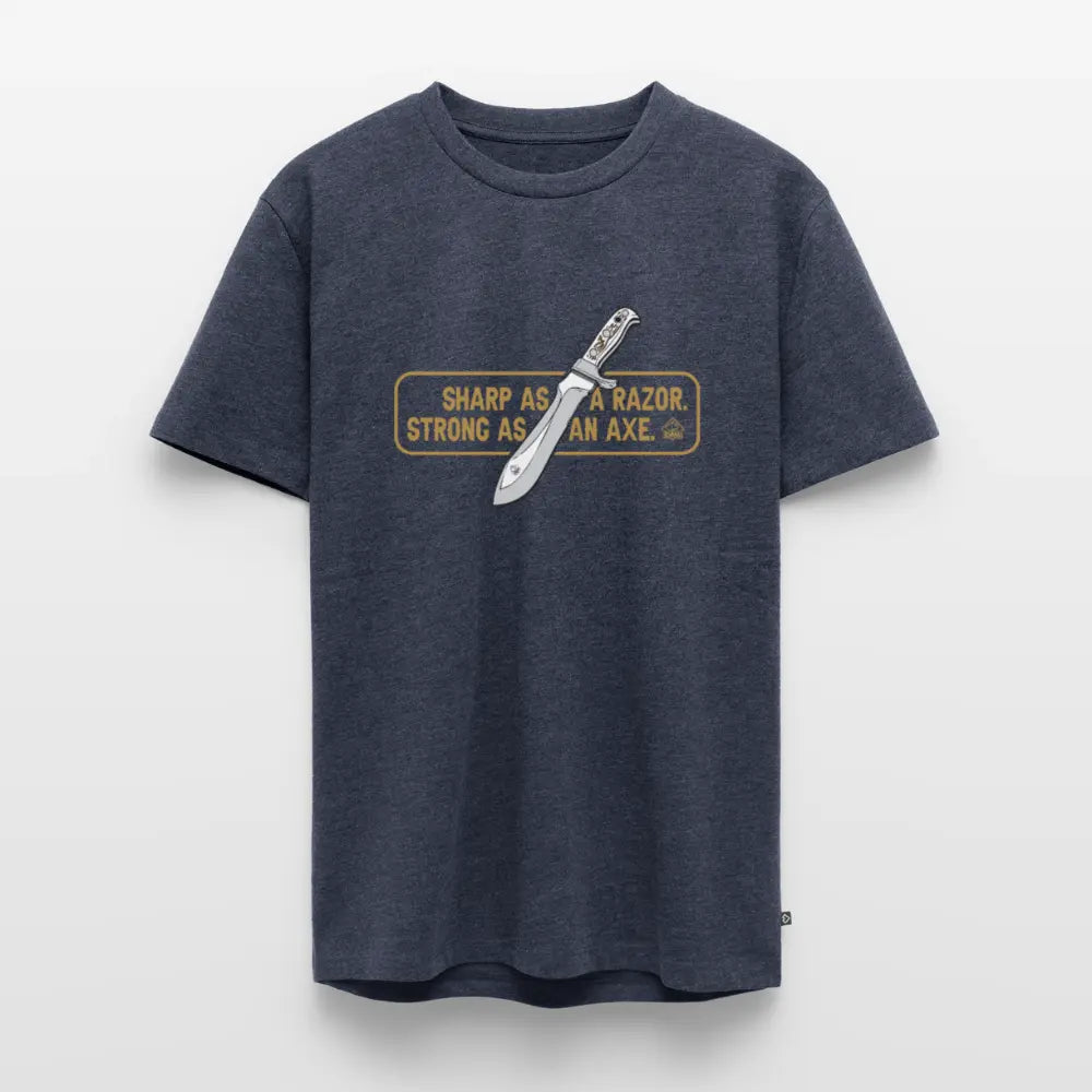 Men’s Premium T-Shirt - heather denim