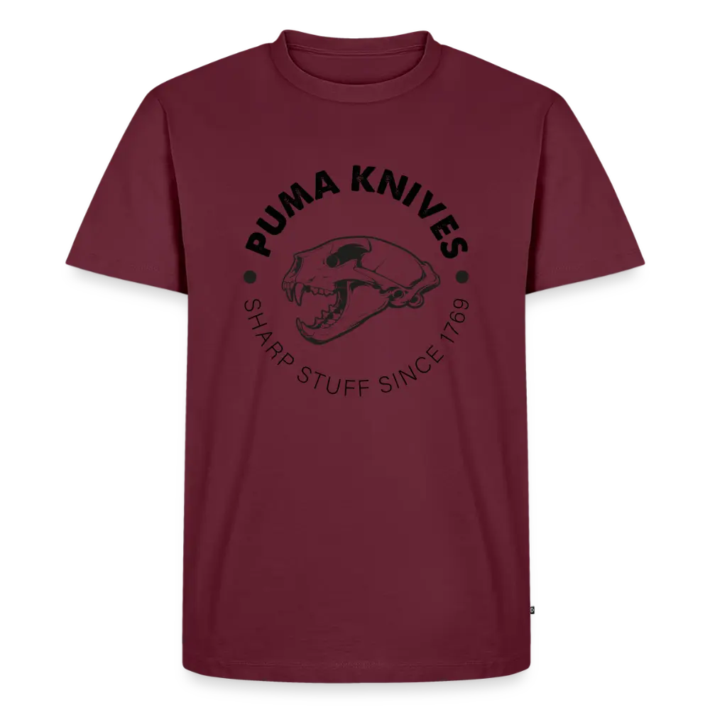 PUMA KNIVES Skull BW - burgundy