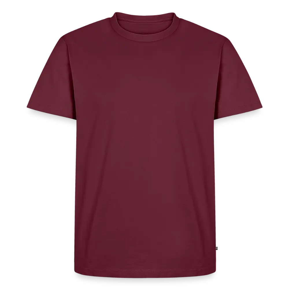 Men’s Premium T-Shirt PUMA Heritage Logo Back - burgundy