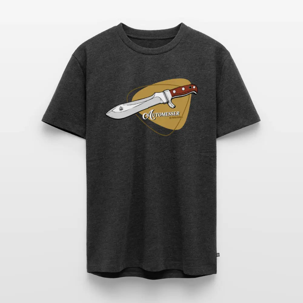 Men’s Premium T-Shirt PUMA Automesser Retrodesign - heather anthracite