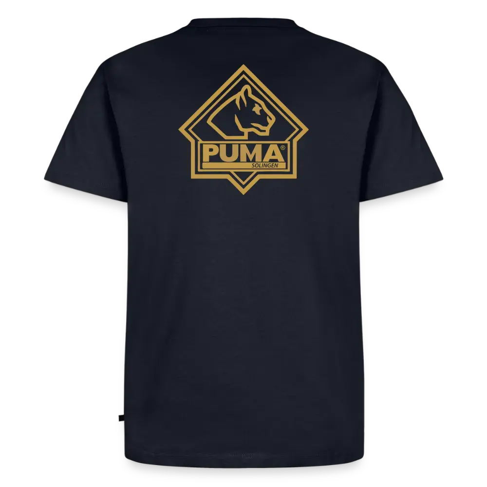 Men’s Premium T-Shirt PUMA Heritage Logo Back - navy