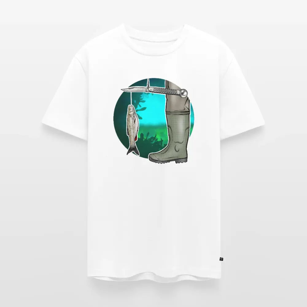 PUMA Herren Premium T-Shirt „Waagemesser – Petri Heil