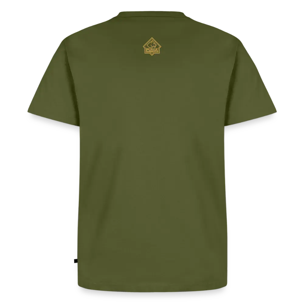 PUMA Herren Premium T-Shirt „Waagemesser – Petri Heil