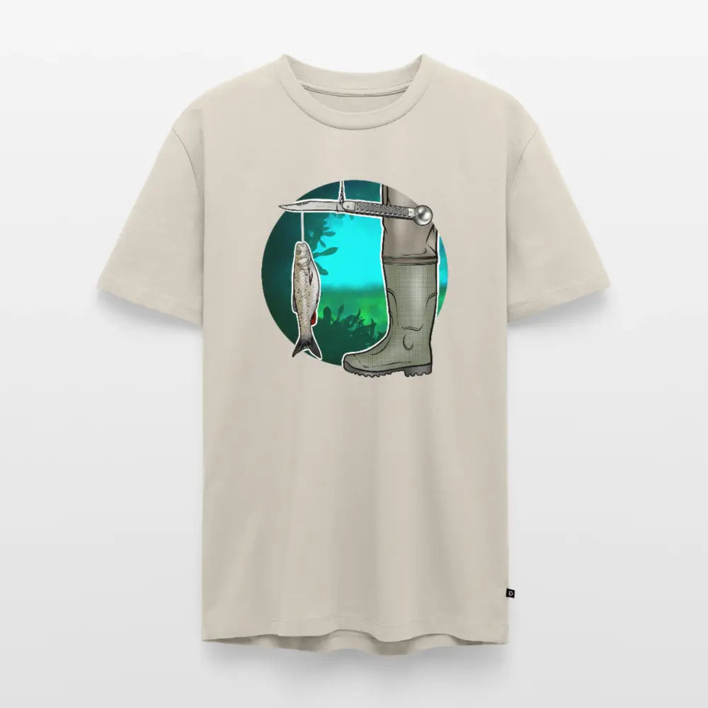 PUMA Herren Premium T-Shirt „Waagemesser – Petri Heil