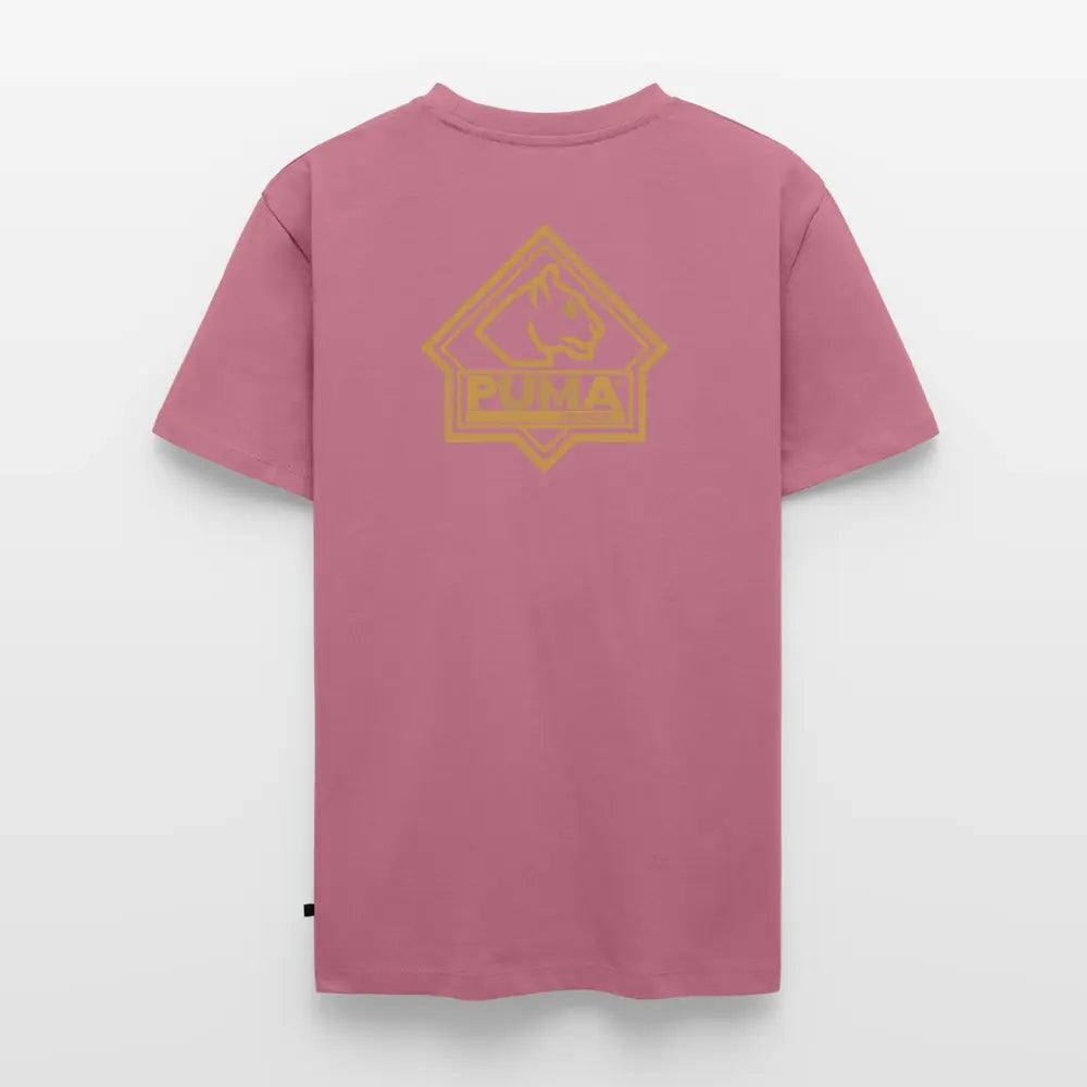 Men’s Premium T-Shirt PUMA Heritage Logo Back - mauve