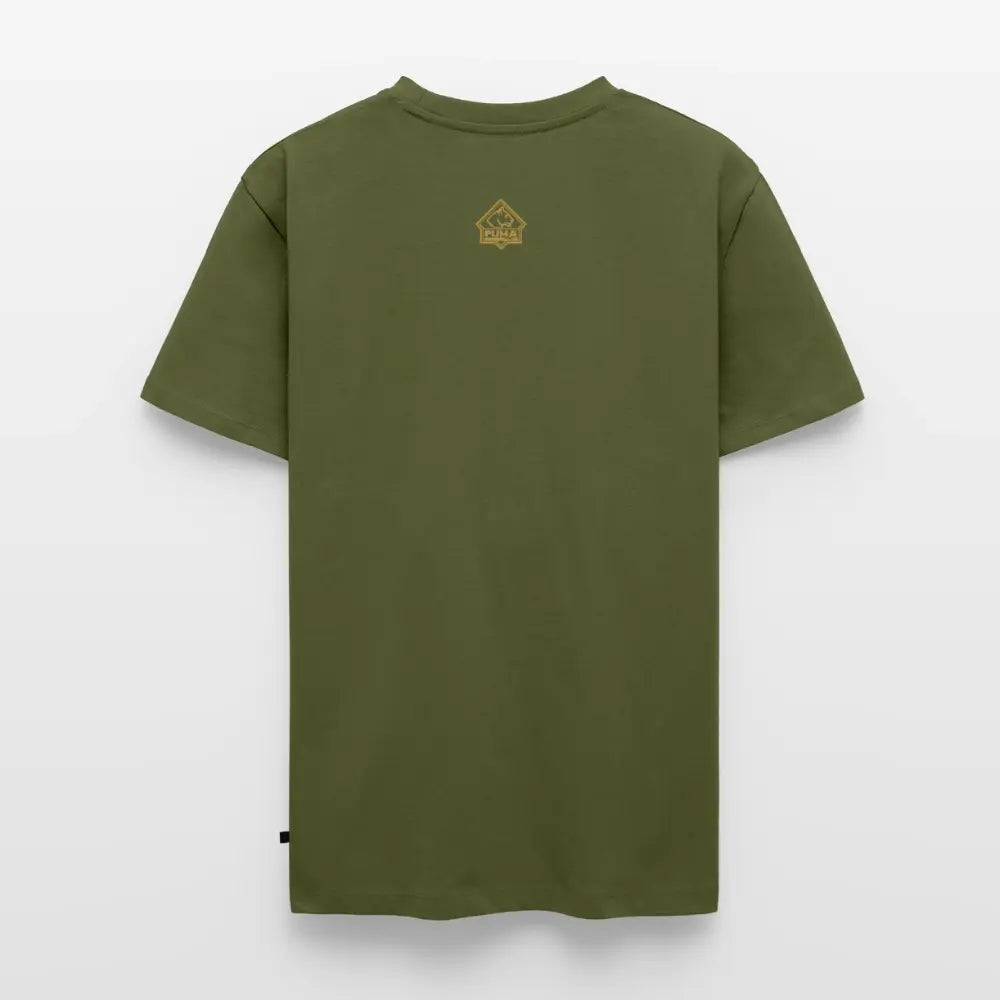 PUMA Herren Premium T-Shirt „Waagemesser – Petri Heil