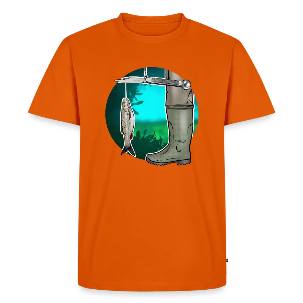 PUMA Herren Premium T-Shirt „Waagemesser – Petri Heil