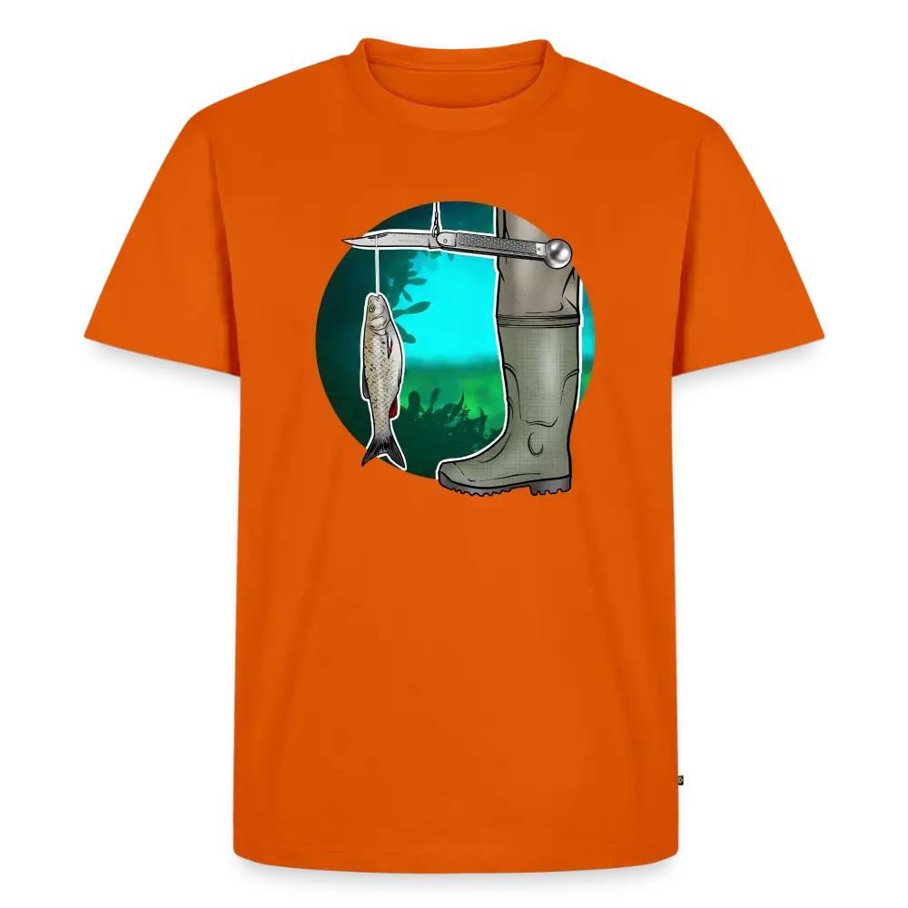 PUMA Herren Premium T-Shirt „Waagemesser – Petri Heil