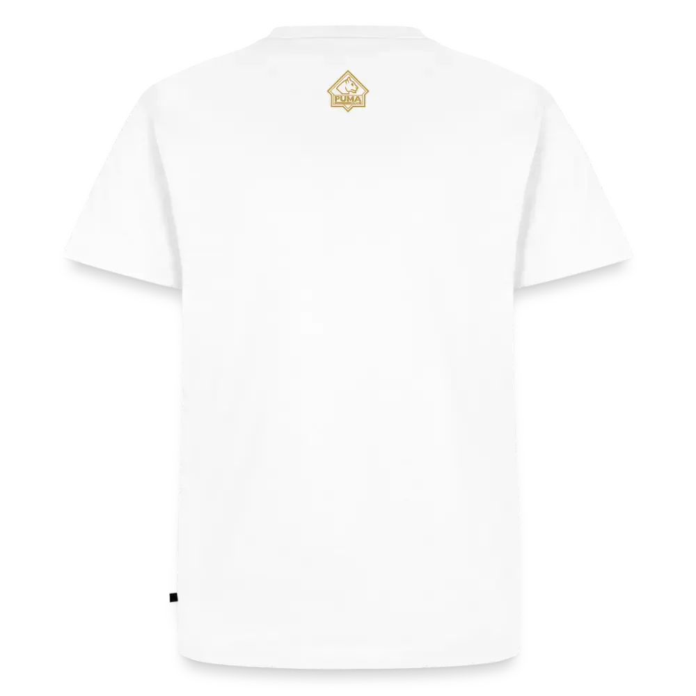 Men’s Premium T-Shirt PUMA Automesser Retrodesign - white