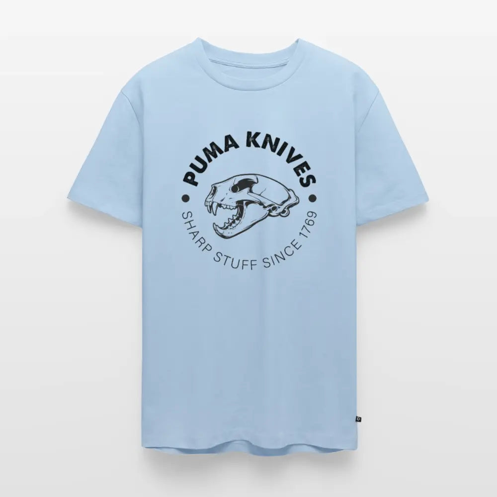 PUMA KNIVES Skull BW - light blue
