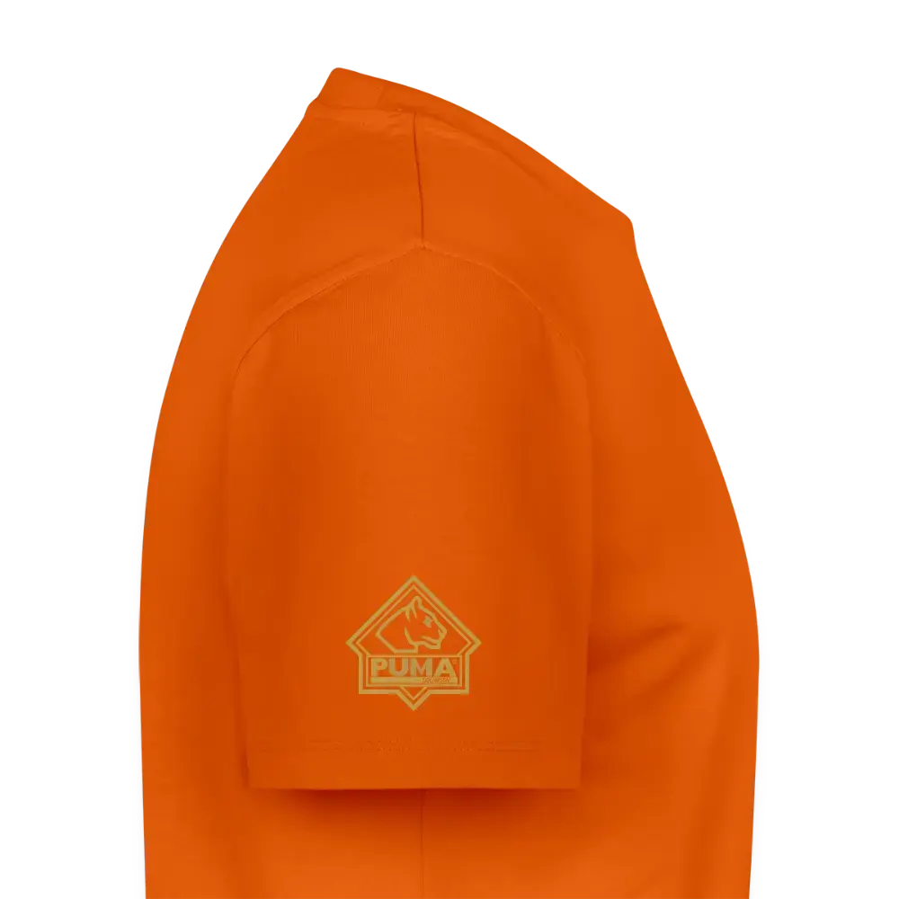 Men’s Premium T-Shirt PUMA Heritage Logo Back - orange