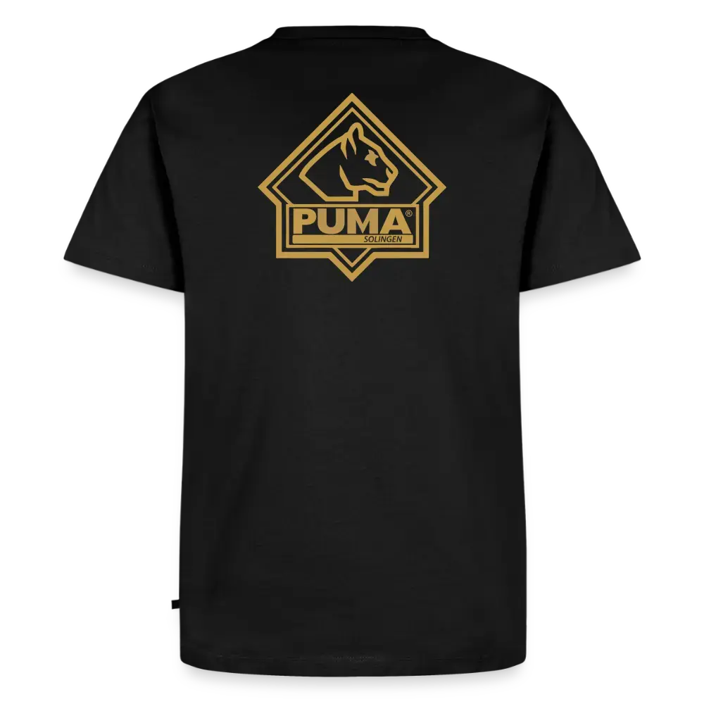 Men’s Premium T-Shirt PUMA Heritage Logo Back - black