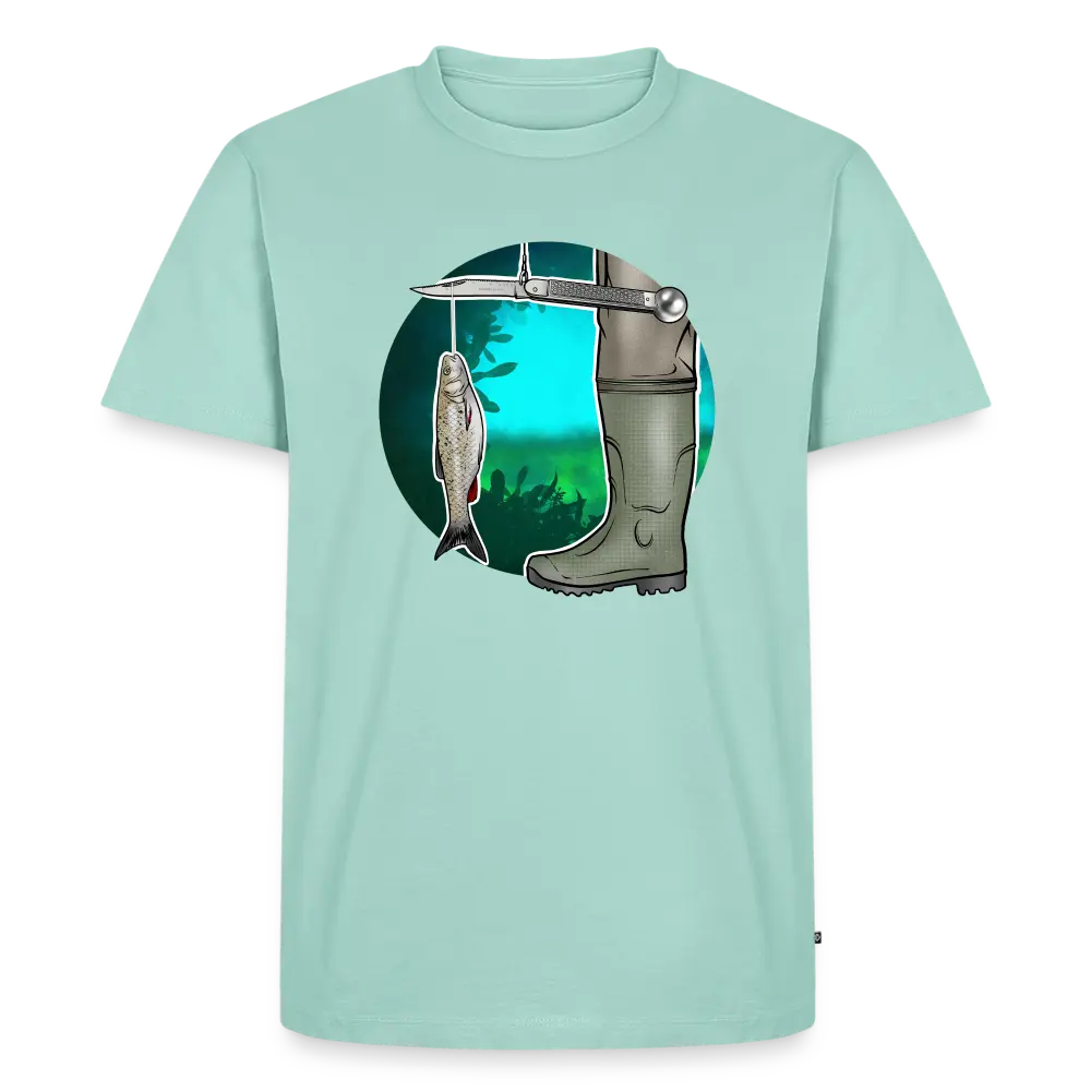 PUMA Herren Premium T-Shirt „Waagemesser – Petri Heil