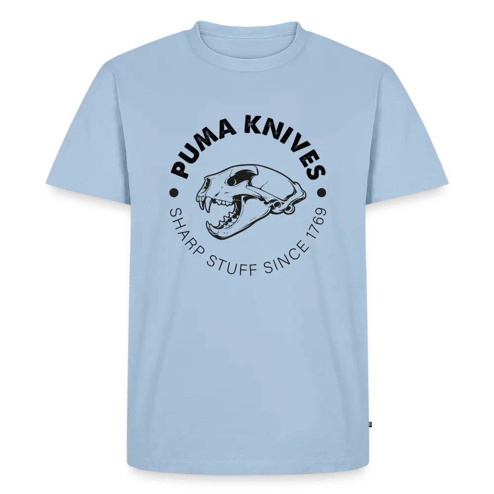 PUMA KNIVES Skull BW - light blue