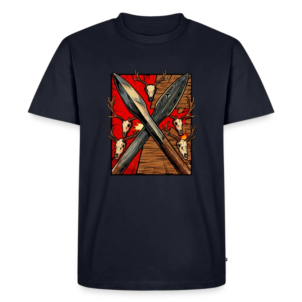 Men’s Premium T-Shirt Saufeder - navy
