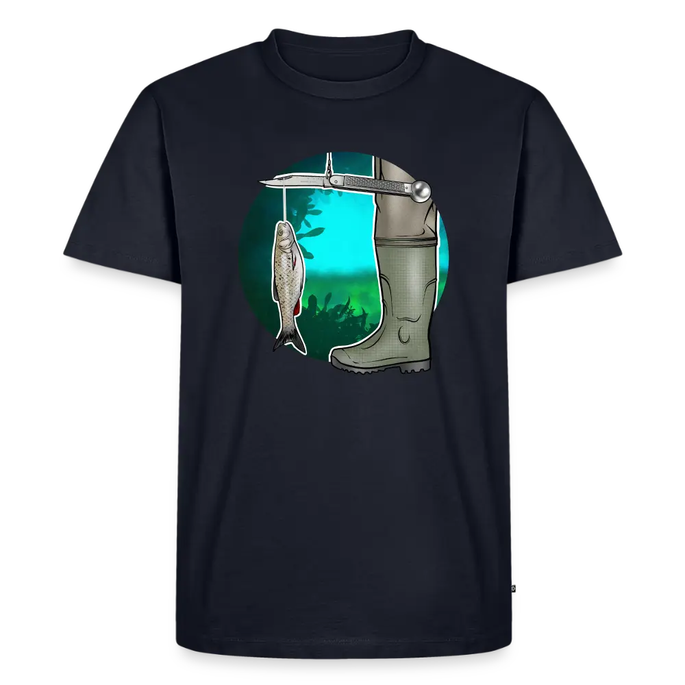 PUMA Herren Premium T-Shirt „Waagemesser – Petri Heil
