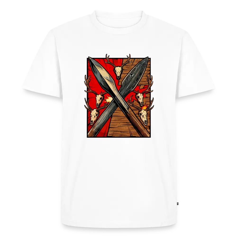 Men’s Premium T-Shirt Saufeder - white