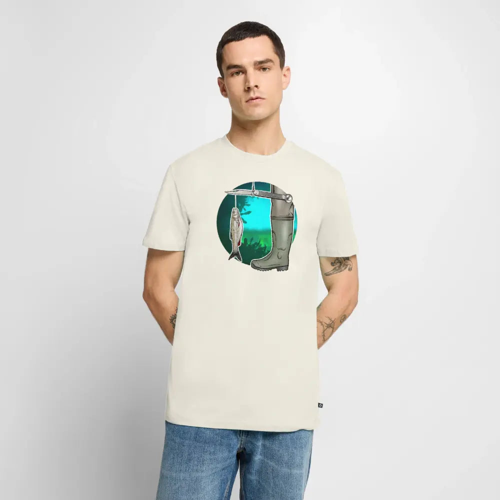PUMA Herren Premium T-Shirt „Waagemesser – Petri Heil