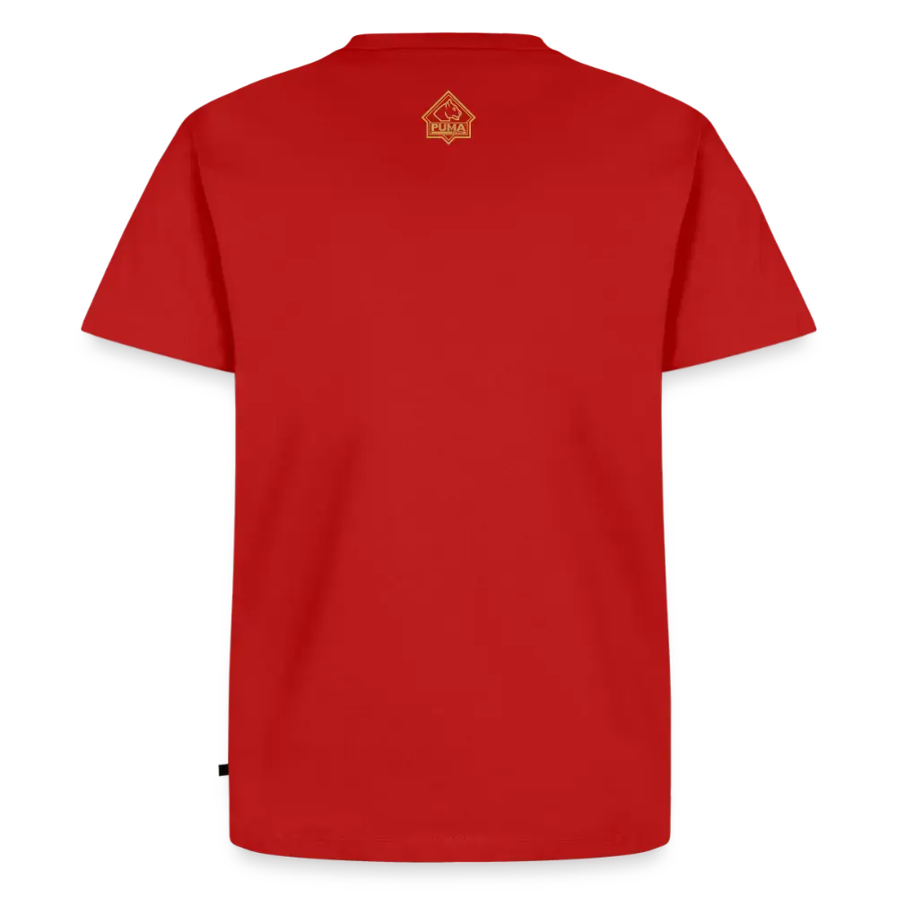 Men’s Premium T-Shirt PUMA Automesser Retrodesign - red