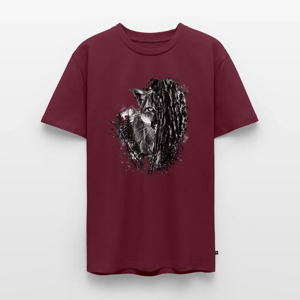 PUMA Herren Premium T-Shirt „Lauernder Puma