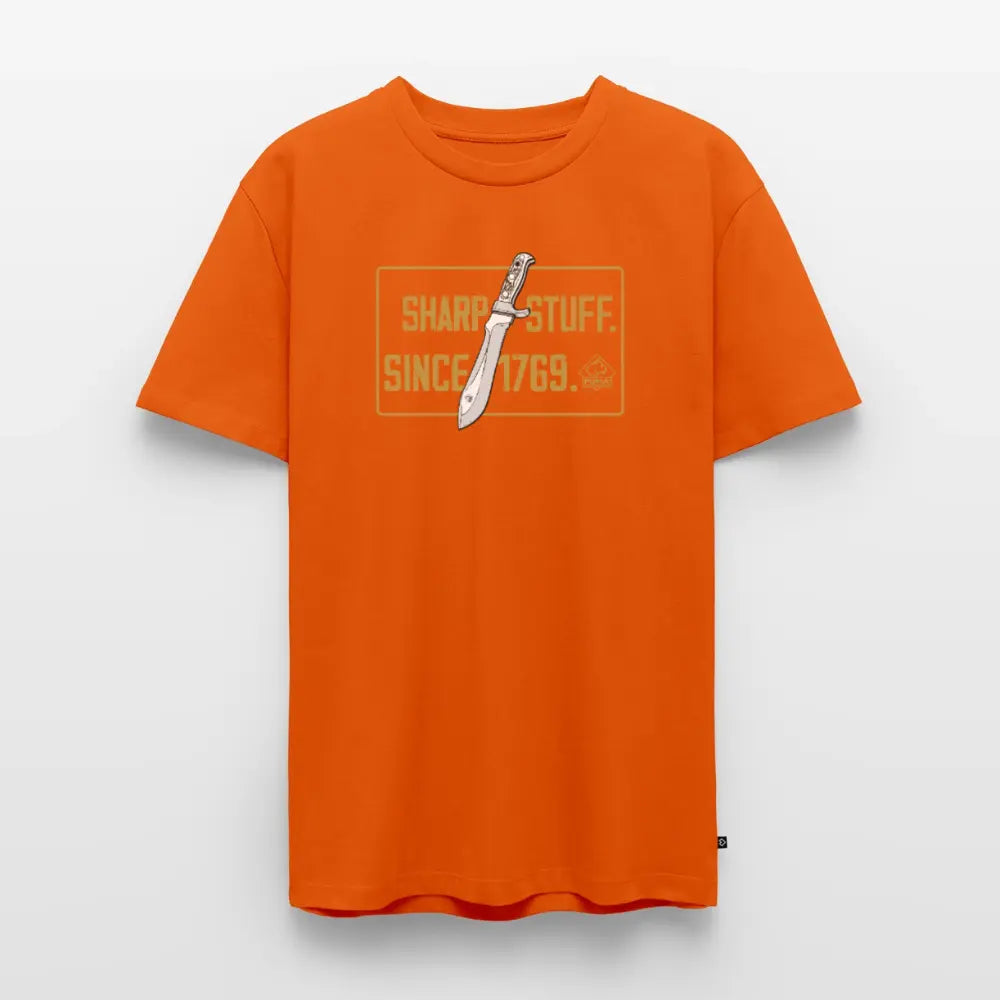 Sharp stuff since 1769 Gold - orange