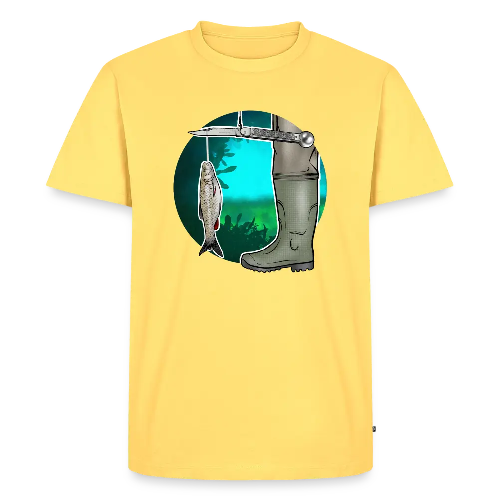 PUMA Herren Premium T-Shirt „Waagemesser – Petri Heil