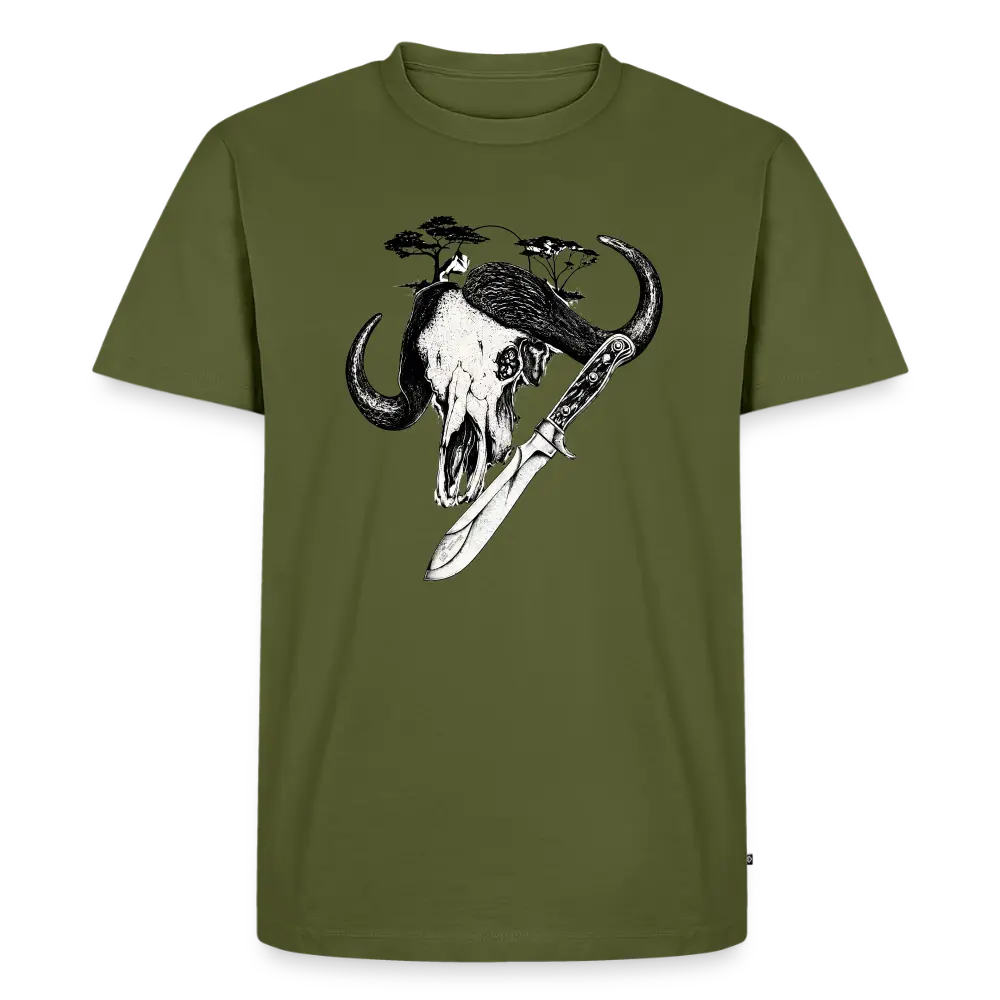 PUMA Herren Premium T-Shirt „White Hunter – Big Game