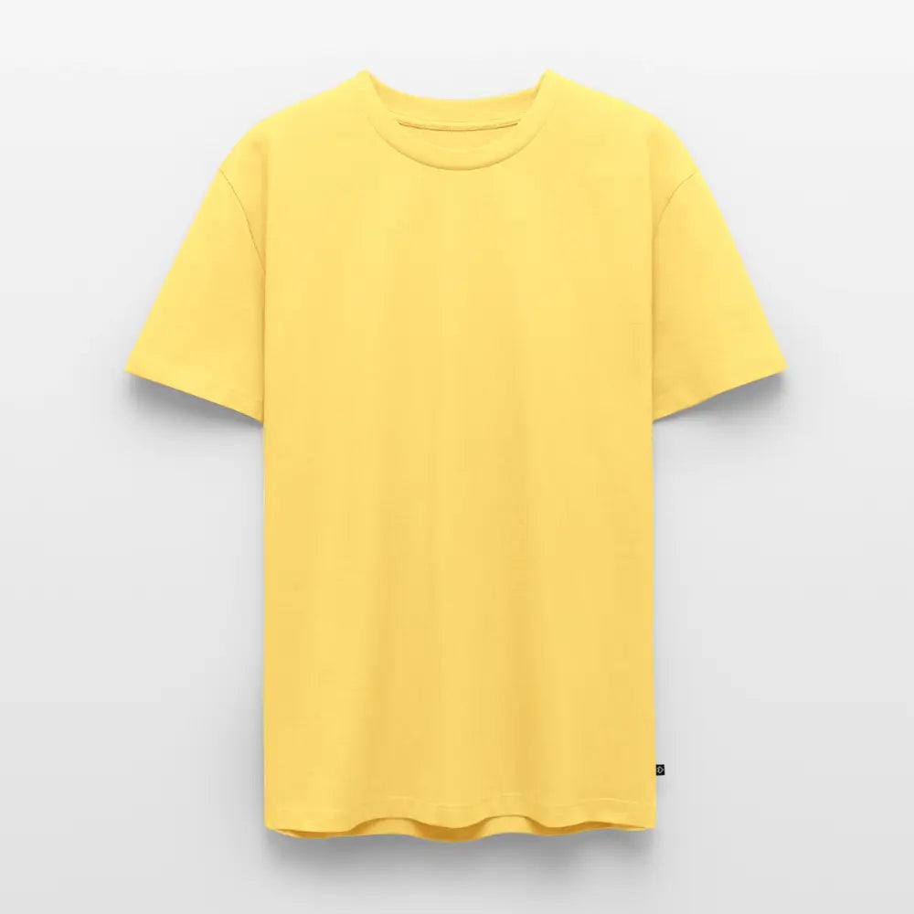 Men’s Premium T-Shirt PUMA Heritage Logo Back - sky yellow