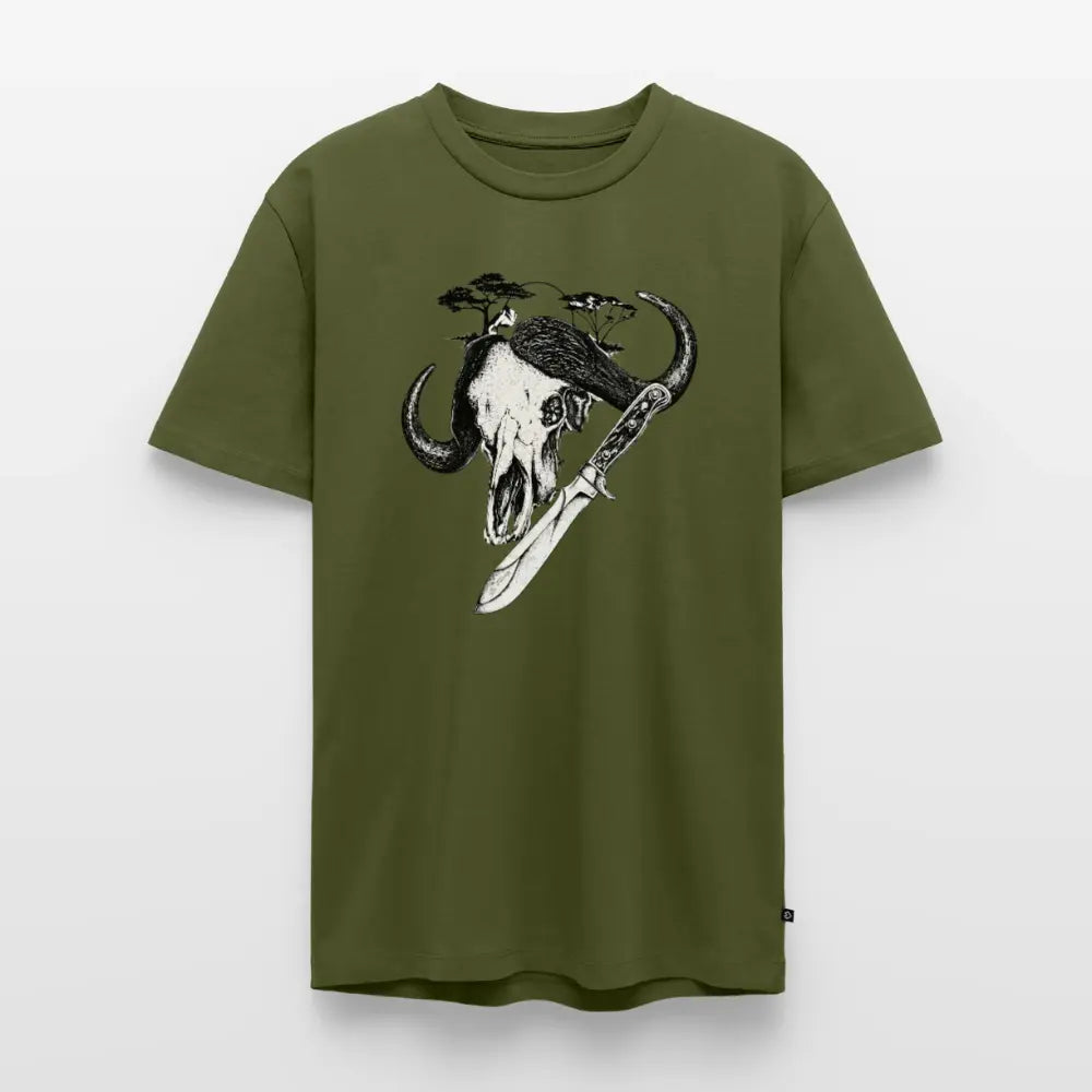 PUMA Herren Premium T-Shirt „White Hunter – Big Game