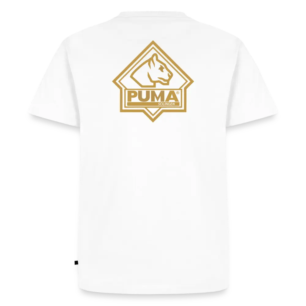 Men’s Premium T-Shirt PUMA Heritage Logo Back - white