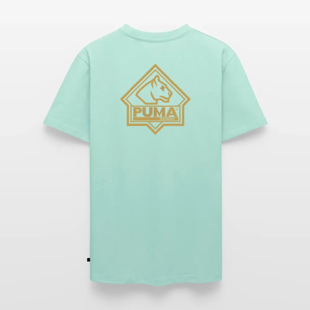Men’s Premium T-Shirt PUMA Heritage Logo Back - mint