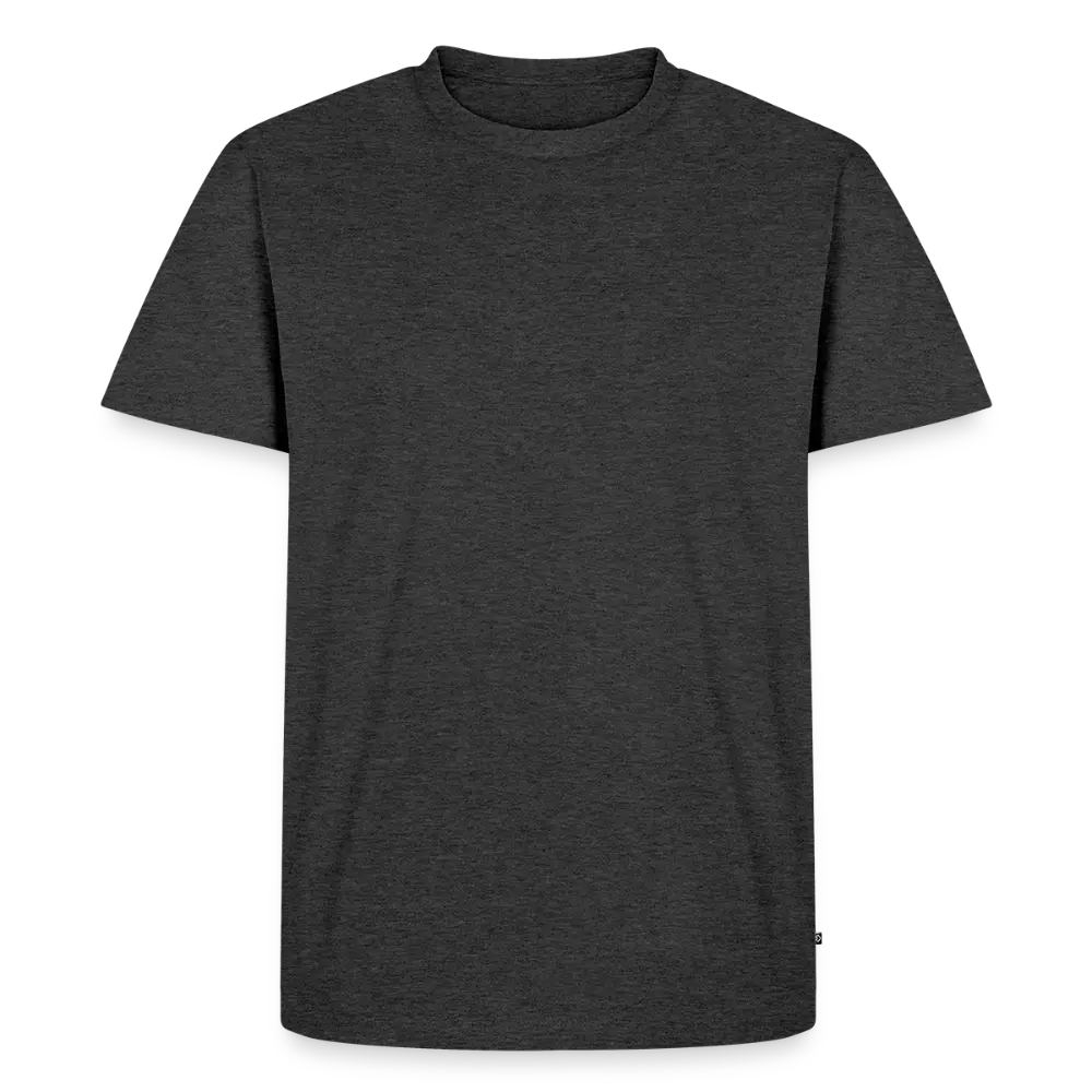 Men’s Premium T-Shirt PUMA Heritage Logo Back - heather anthracite