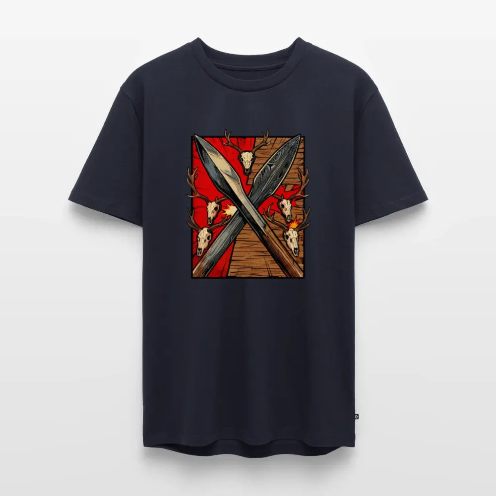 Men’s Premium T-Shirt Saufeder - navy