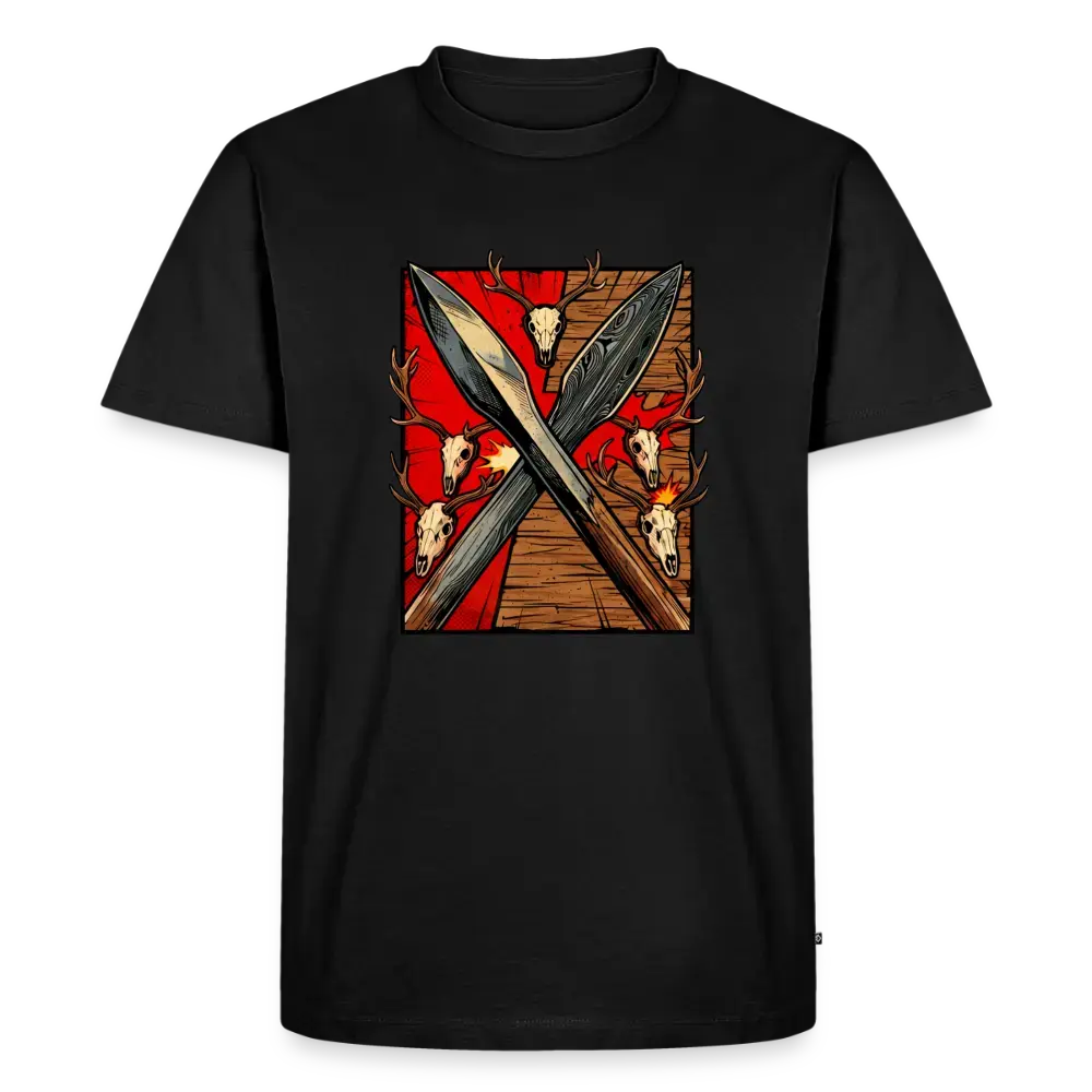Men’s Premium T-Shirt Saufeder - black