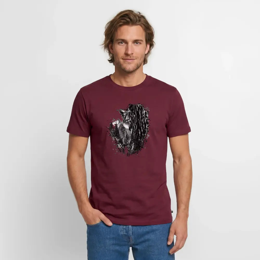 PUMA Herren Premium T-Shirt „Lauernder Puma