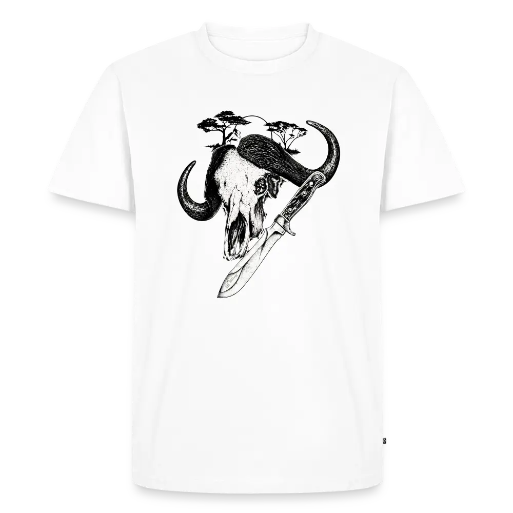 PUMA Herren Premium T-Shirt „White Hunter – Big Game