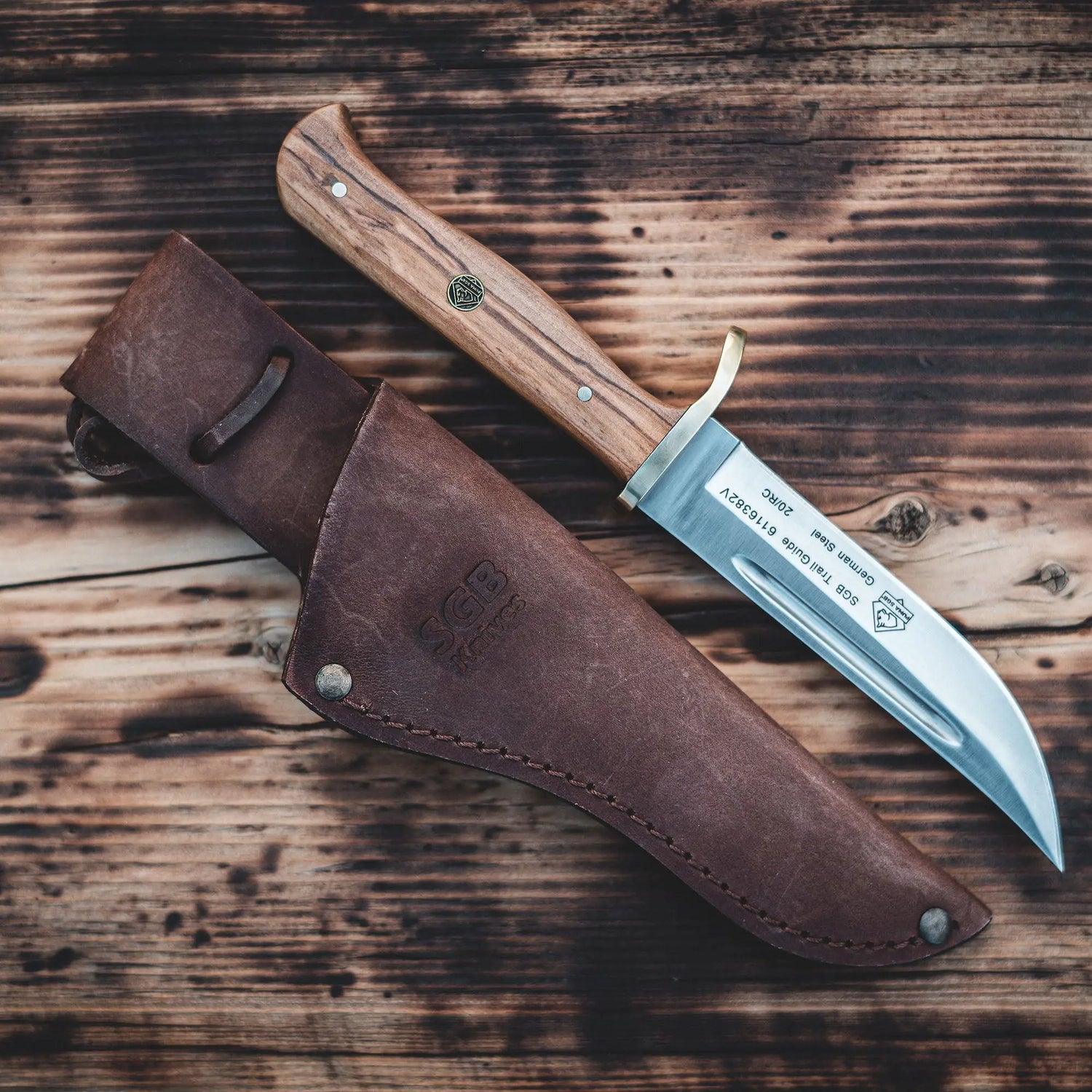 PUMA SGB trail guide, Olivenholz