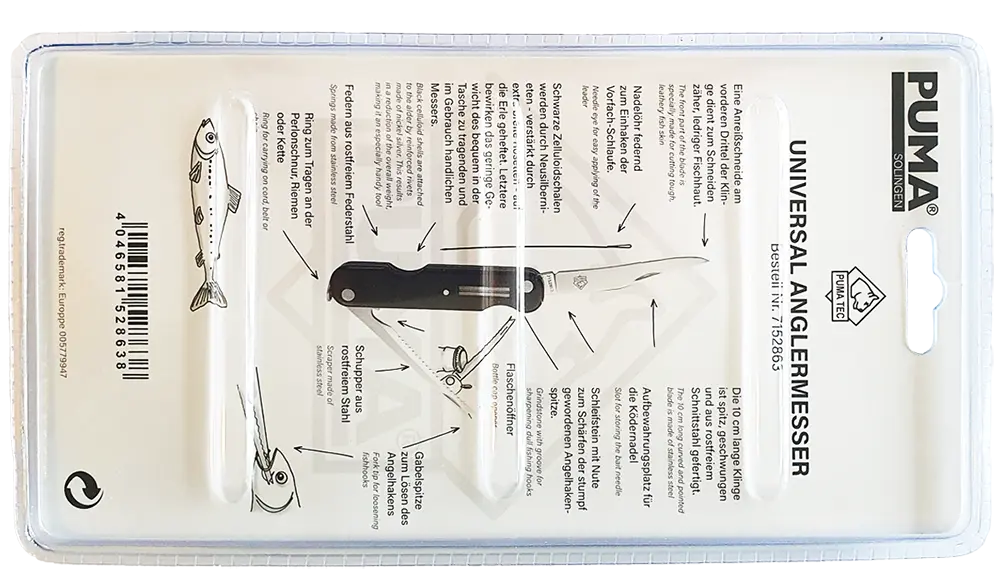 PUMA TEC Universal-Anglermesser 863, Angelmesser