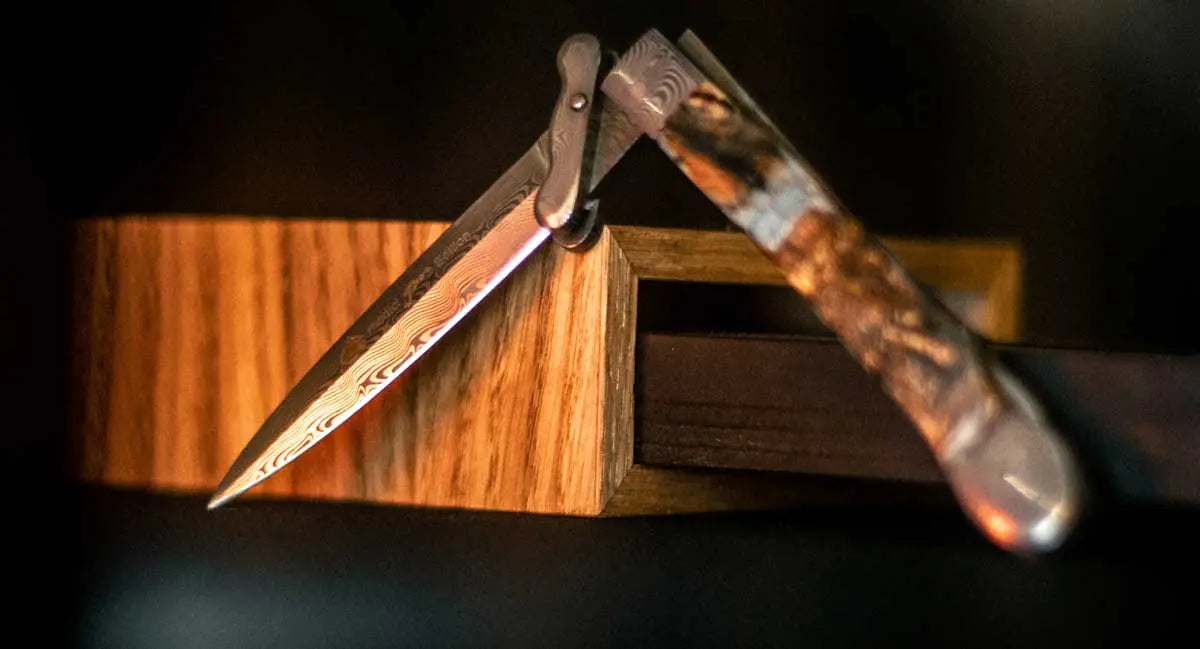 PUMA medici PM-edition, limitiert auf 50 Stück, Goldätzung, DAMASTEEL® DS93X™