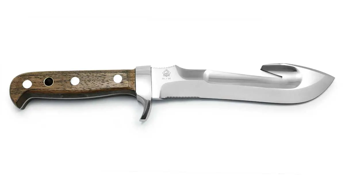 PUMA jahresmesser 2023, geschmiedet, Walnussholz, limitiert auf 50 Stück