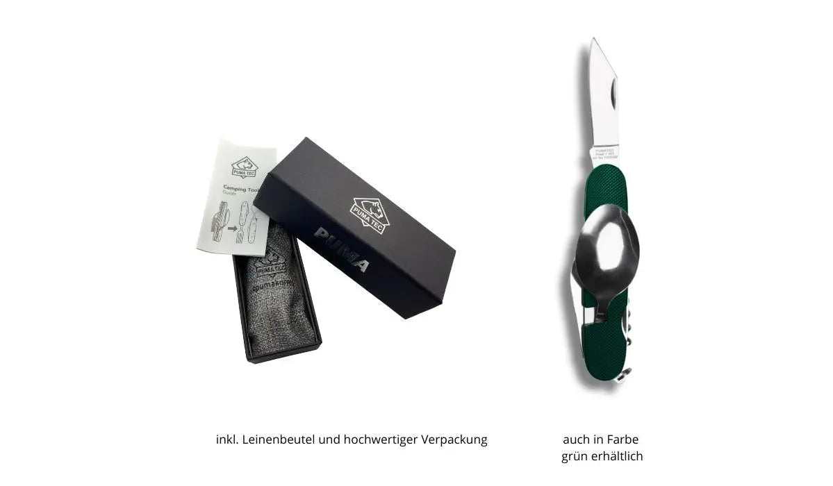 Thekendisplay / Aufsteller PUMA TEC camping tool + 16 Tools