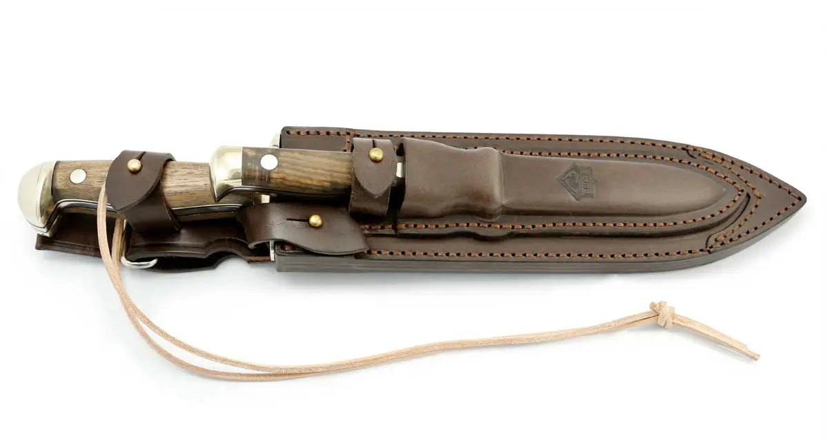 PUMA waidbesteck (waidblatt mit nicker), Walnussholz