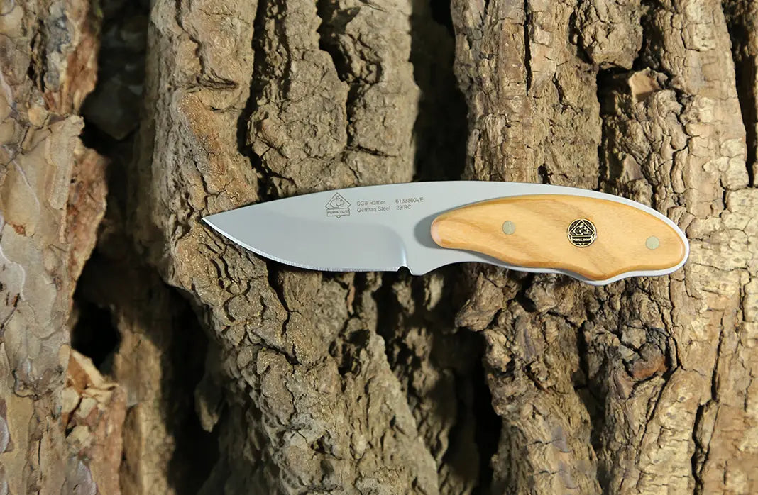PUMA SGB rattler, Olivenholz